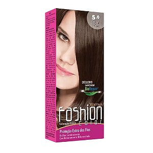Coloração Fashion Color - Yamá - 5.0 Castanho Claro