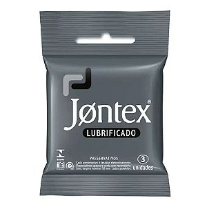 Preservativo Camisinha Masculina Jontex Lubrificado 3 Unidades