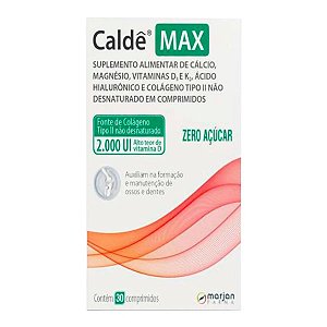 Suplemento Alimentar Caldê Max 2000UI Marjan 30 Comprimidos