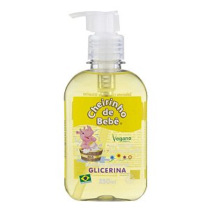 Sabonete Líquido Infantil De Glicerina Cheirinho De Bebê 250ml