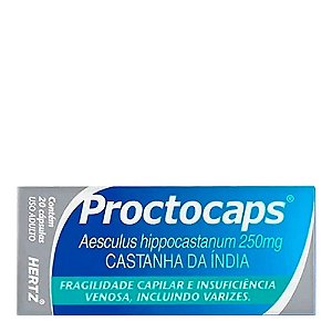 Proctocaps 250mg Kley Hertz 20 Cápsulas