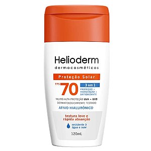 Protetor Solar Corporal Helioderm FPS 70 3 em 1 120ml