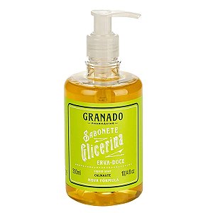 Sabonete Líquido Granado Glicerina Erva-Doce 300ml