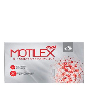Colágeno Não Hidrolisado Para Articulação Motilex 30 Cápsulas