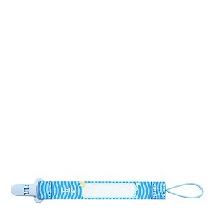 Prendedor De Chupeta Lolly Kindy Oceano Azul 1 Unidade