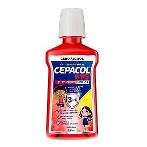 Enxaguante Bucal Cepacol Tutti Frutti Com Flúor 250ml