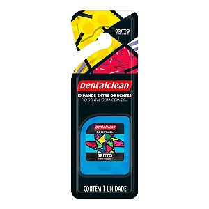 Fio Dental Com Cera Dental Clean Romero Britto 25m