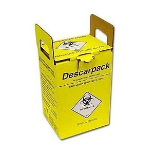 Coletor Pérfuante Cortante - Descarpack - Coletor Nr 7L Perfuante/Cortante - Descarpack