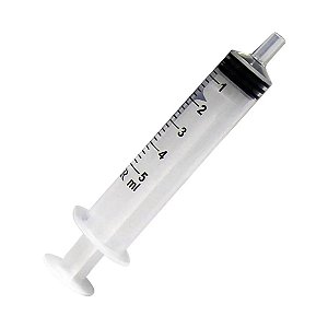 Seringa Sem Agulha Bico Slip - Tam:  5ml