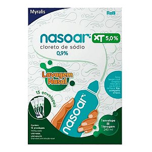 Nasoear XT 5% 15 Envelopes 240ml