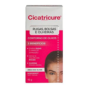 Creme de Contorno Cicatricure Para os Olhos Diminui Rugas e Linhas de Expressão 15g
