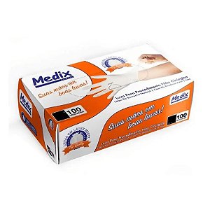 Luva Latex Com Po Medix Tamanho P