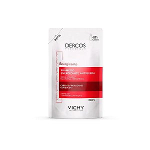 Shampoo Energizante Vichy Dercos Energy+ Antiqueda 200ml Refil