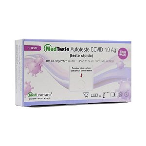 Teste Rápido Covid19 MedTest Autoteste 1 Unidade