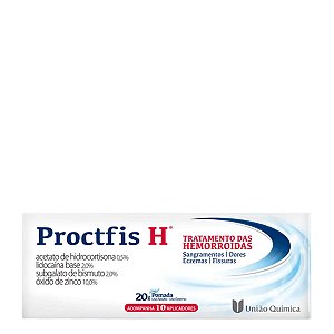 Tratamento para Hemorroida Proctfis H 20g Pomada + 10 Aplicadores