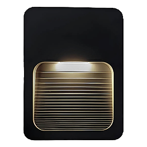 CTB BALIZADOR LED, 2W, 3000K, BRANCO QUENTE, BIVOLT, PRETO