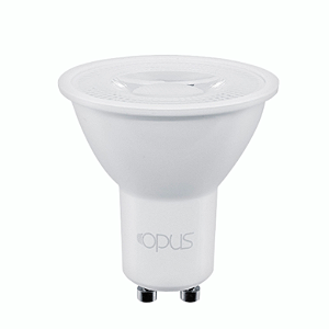 OPUS LÂMPADA DICROICA MR16 LED, 4,8W, 3000K, IRC80, 350lm, GU10, 36°, BIVOLT