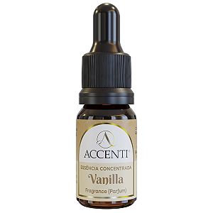 Essência Concentrada Vanilla 10ml - Accenti