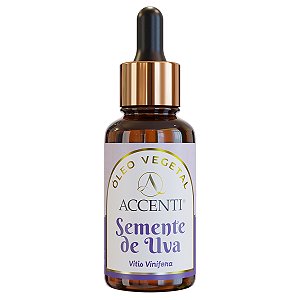Óleo Vegetal Semente de Uva 30ml - Accenti