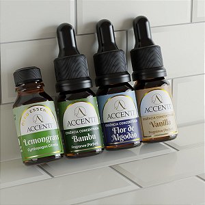 Kit Casa Cheirosa de Óleo Essencial e Essências - Accenti
