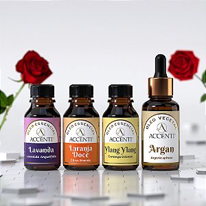 Kit Lovers de Óleos Essenciais e Vegetais - Accenti