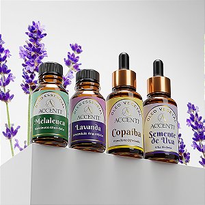 Kit Pele e Unhas de Óleos Essenciais e Vegetais - Accenti