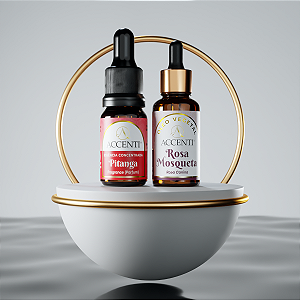 Kit Pele & Perfume de Óleo Vegetal e Essência - Accenti