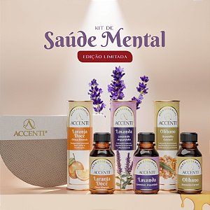 Kit Saúde Mental de Óleos Essenciais - Accenti