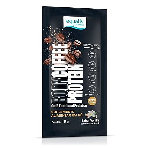 Body Coffee Protein Sachê (15g) - Vencimento 31/05/2025 - Sabor: Vanilla