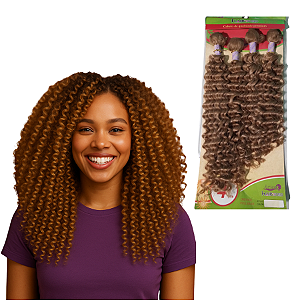 Cabelo orgânico Deep Wave Hair Word de até 60 cm