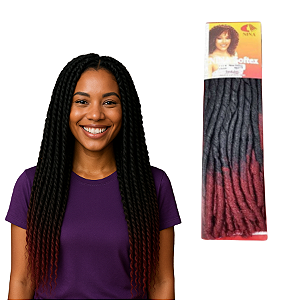 Cabelo Cacheado Nina Softex Crochet Braids Cachos Sintéticos - Pacote Pequeno