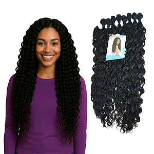 Cabelo bio fibra Lais 320gr - Sleek