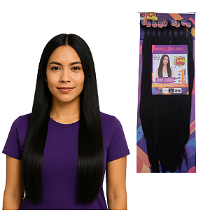 Cabelo Liso Bio Vetegal Lisa GG 75cm - Fashion Line