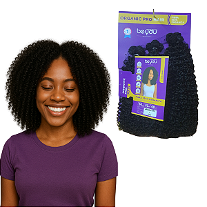 Cabelo Afro Paty Cacheado - Organic Pro Hair - Be You 300g