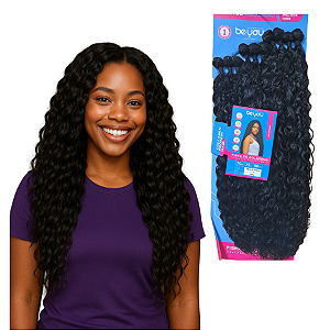 Cabelo Hello Miga Cacheado Fibra De Colágeno Be You - 320g