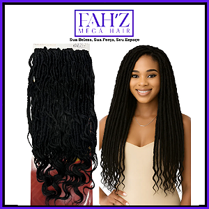 Cabelo Crochet Alê Lux Braid Sinténtico African Beauty 300g
