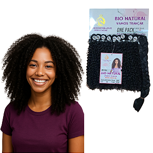 Cabelo Bio Fibra Miss Rihanna - 320g - Freedom&Love