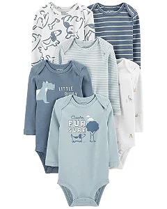 Kit de bodies manga longa - Cachorros