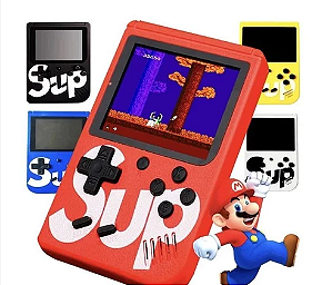 Mini Game Portátil Sup Game Box Plus 400 Jogos com Controle