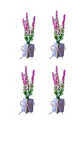 Porta Guardanapo Lavanda -Verde/lilás Porta R$19,99 cd