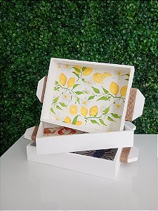 Bandeja Mdf Limão Siciliano R$49,99