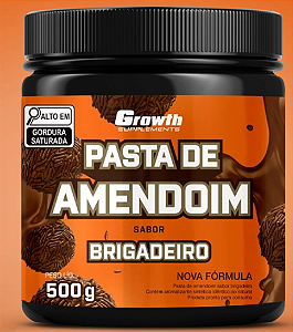 PASTA AMENDOIN GROWTH - BRIGADEIRO - 500G