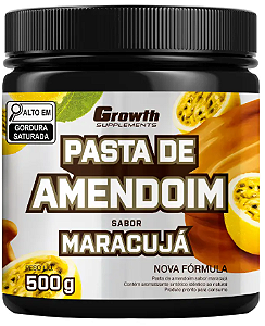 PASTA AMENDOIN GROWTH - MARACUJÁ - 500G