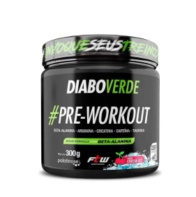 DIABO VERDE PRE WORKOUT FTW CEREJA ICE 300G