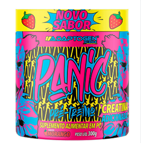 PANIC PRE WORKOUT ADAPTOGEN MORANGO 300G