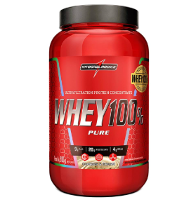 WHEY 100% PURE INTEGRALMEDICA COOKIESCREAM 900G