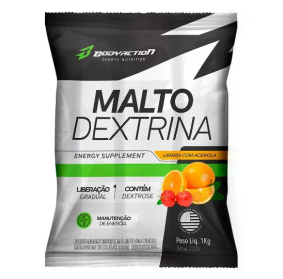 MALTO DEXTRIN BODYACTION LARANJA/ACEROLA PC 1KG
