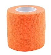 BANDAGEM ELÁSTICA ADESIVA - LARANJA