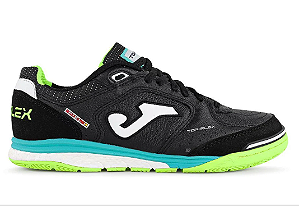 TÊNIS FUTSAL JOMA TOP-FLEX IC - PRETO/VERDE