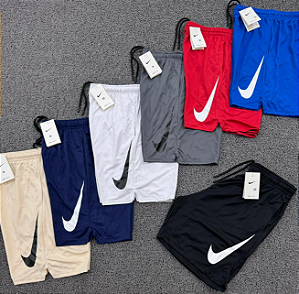 SHORT DRY FIT NIKE - VERMELHO